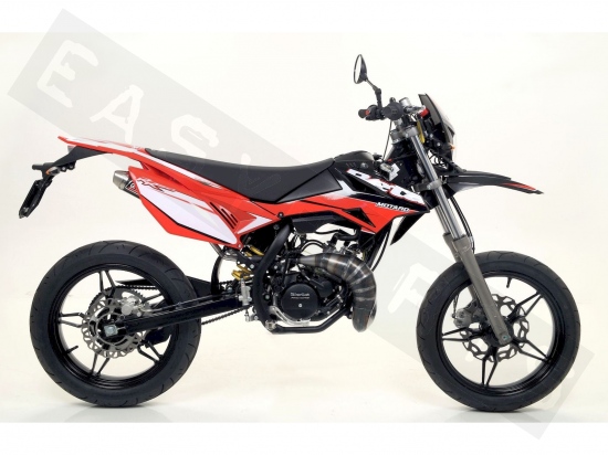 Beta Rr Enduro Motard 50 '17/18 Racing E Xhaust For Original And Giannelli Parts